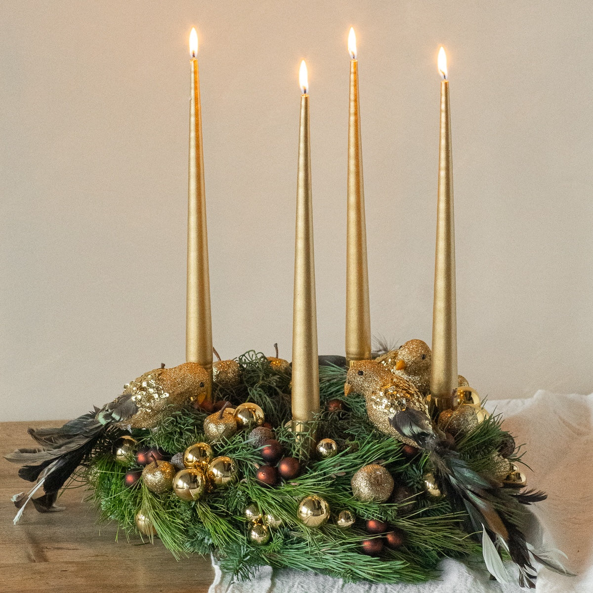 Advent wreath Golden Hour