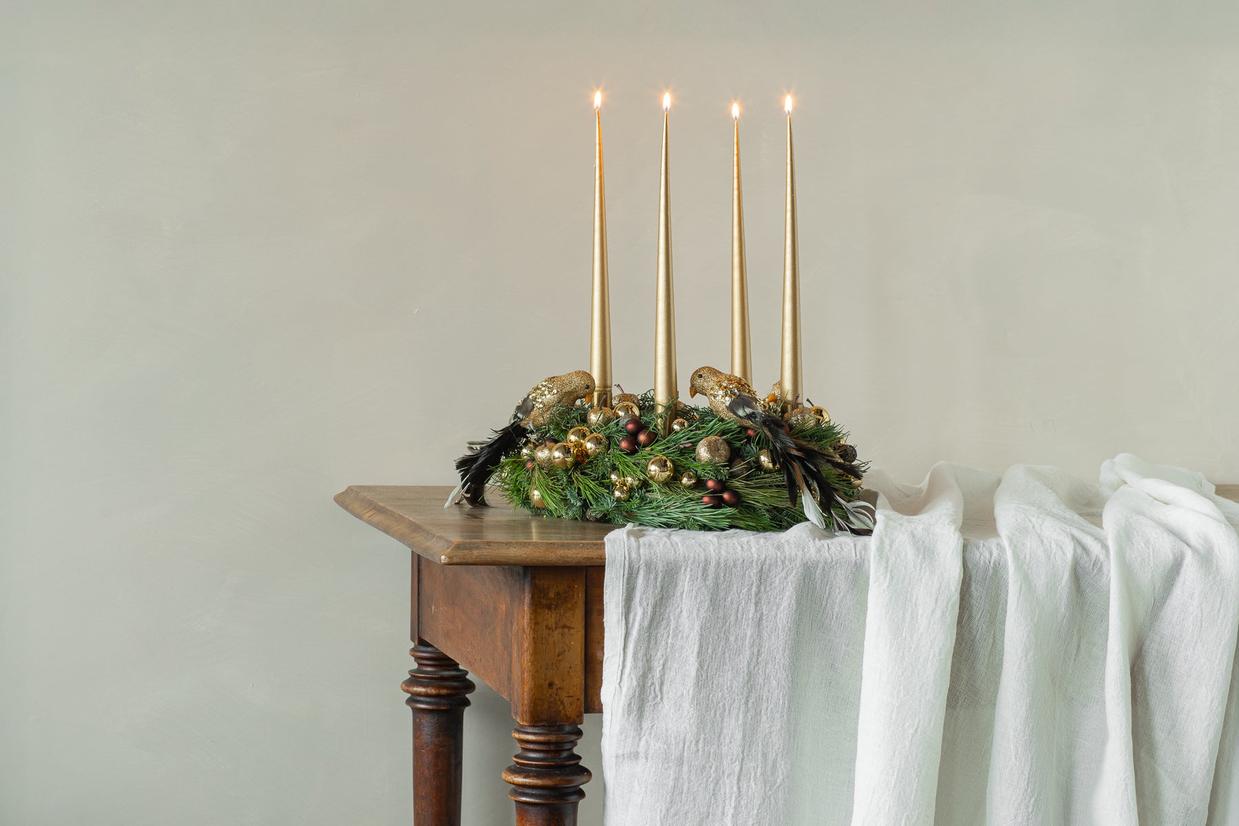 Advent wreath Golden Hour
