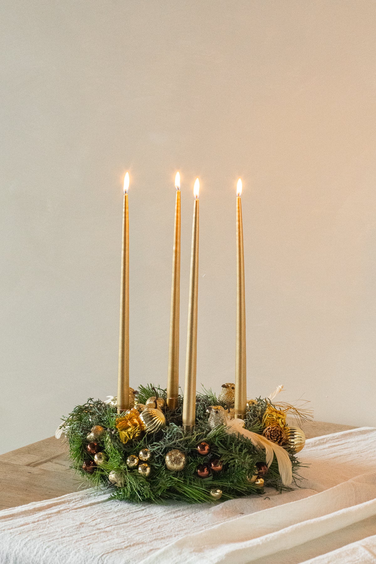 Advent wreath Golden Hour