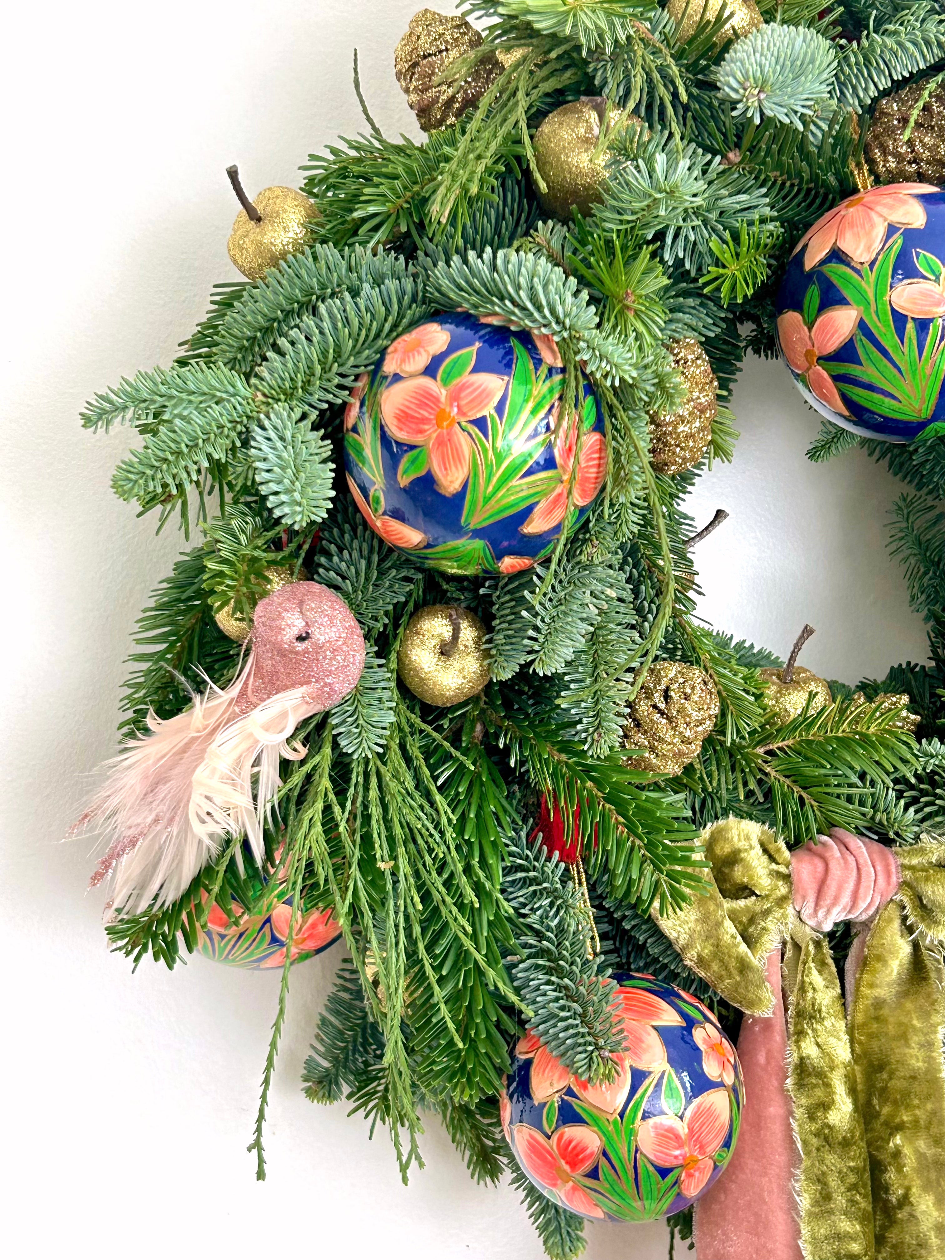 Christmas wreath Winter Garden