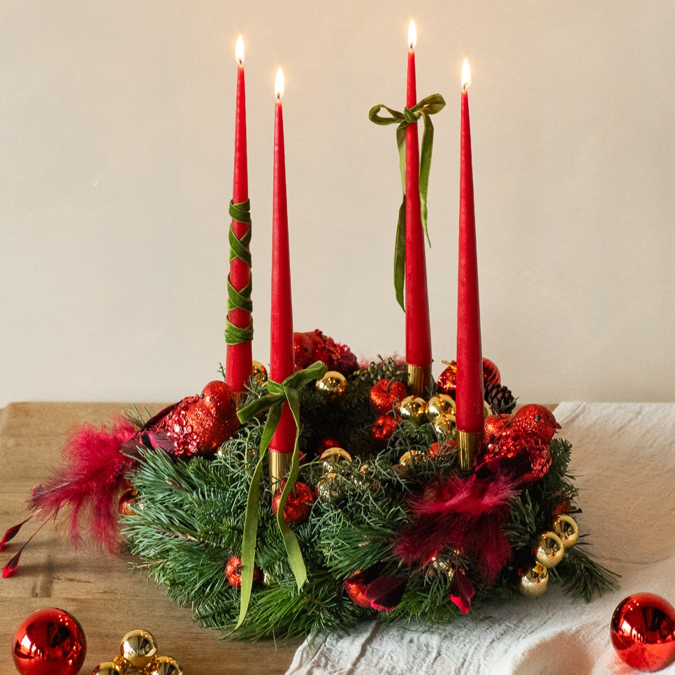Advent wreath Red Velvet