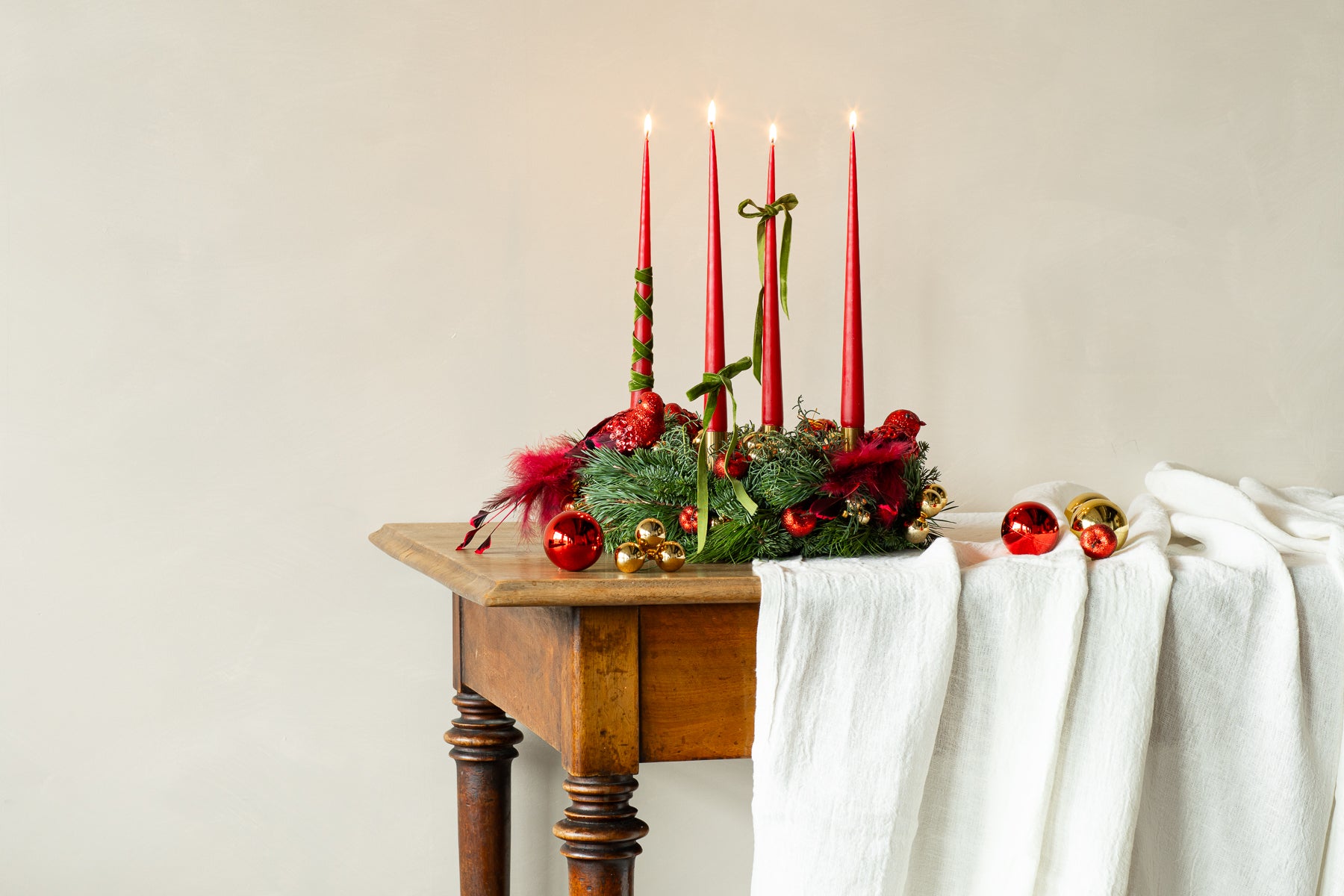 Advent wreath Red Velvet