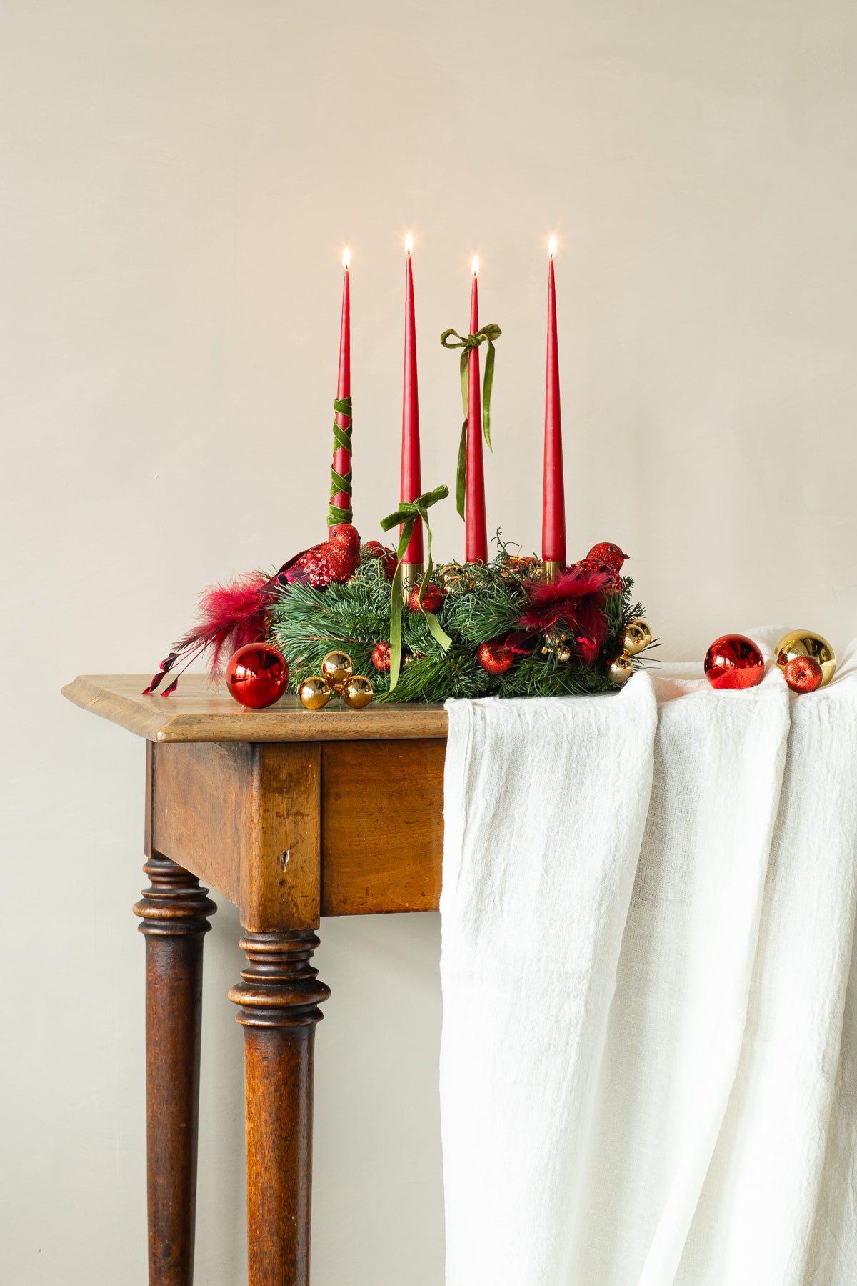 Advent wreath Red Velvet