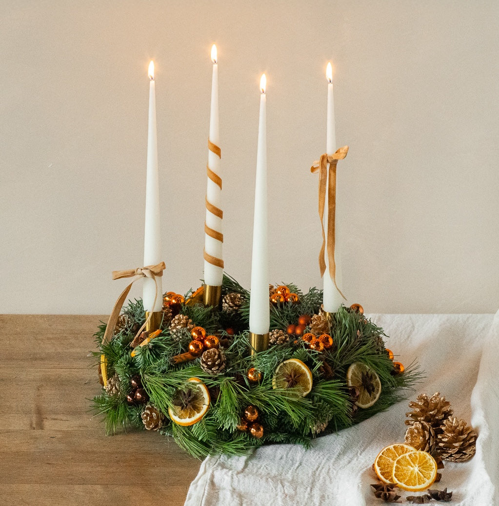 Advent wreath Rustic